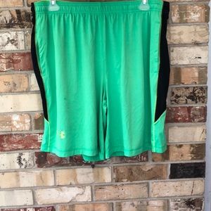 Green Under Armour Shorts